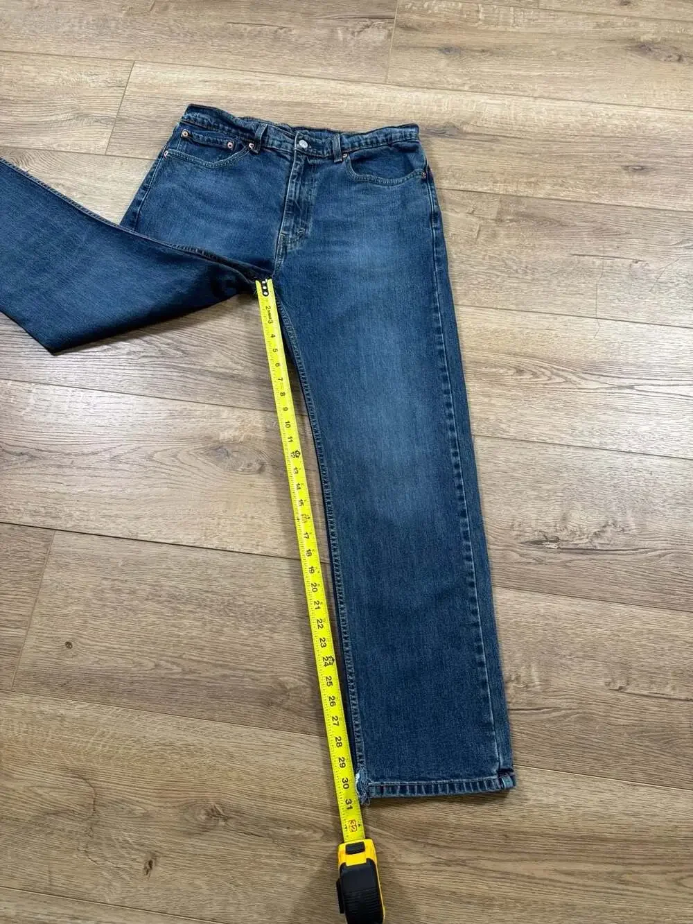 Vintage Levi’s 505 Jeans Mens W36 L32 Blue Straight Leg Made USA 90s